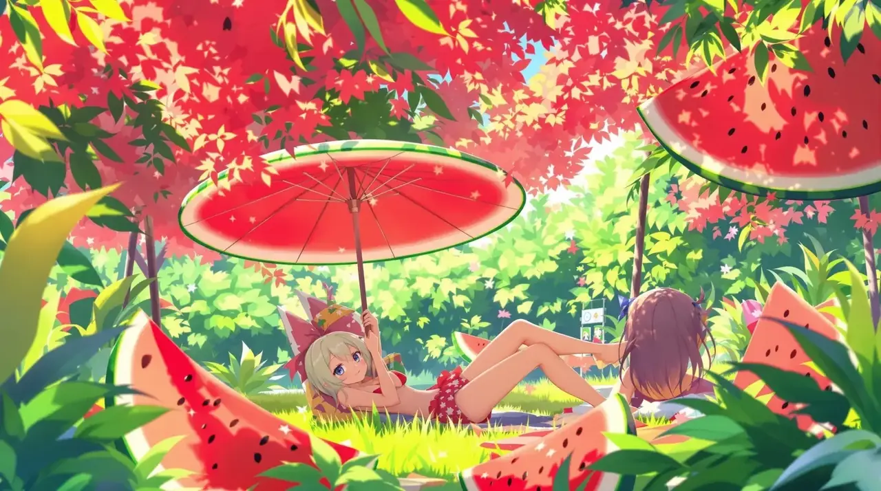 里番动漫网夏日清凉追番首屏背景